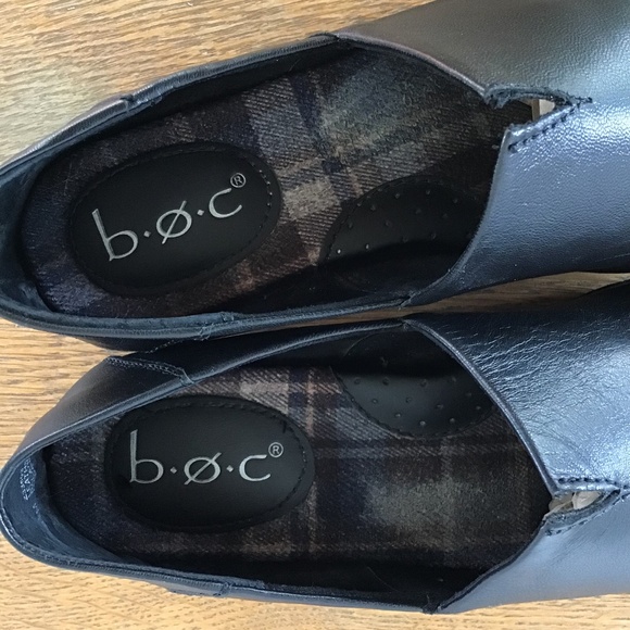B.O.C Suree Black Leather Shoes 6.5 - Picture 14 of 15